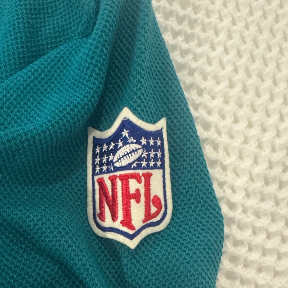 Vintage Dolphins Football Teal Sweatshirt - Picture 3 of 4